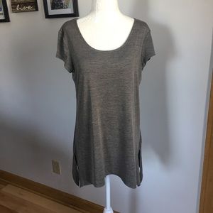AB Studio Short Sleeve Tunic Tee